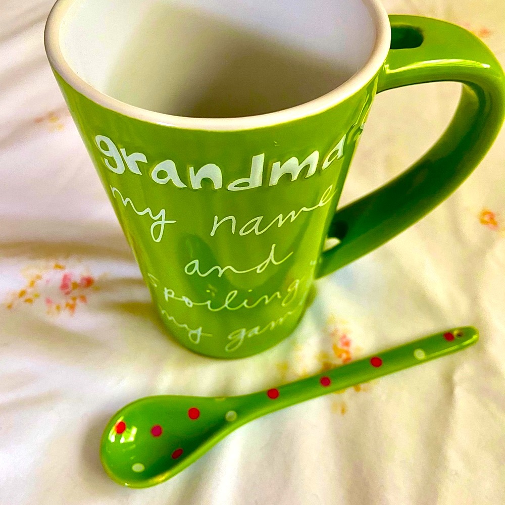 “Spoiling Grandma” Mug & Spoon